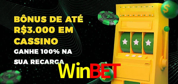 Winbet melhor bônus de depósito